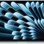 Apple 2026 MacBook Air 15-inch Laptop with M5 chip: Built for AI, 15.3-inch Liquid Retina Display, 16GB Unified Memory, 512GB SSD, 12MP Center Stage Camera, Touch ID, Wi-Fi 7; Sky Blue