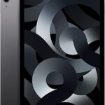 Apple iPad Air (5th Generation, 10.9-inch, 2022), 256GB, Wi-Fi + Cellular, Space Gray (Renewed)